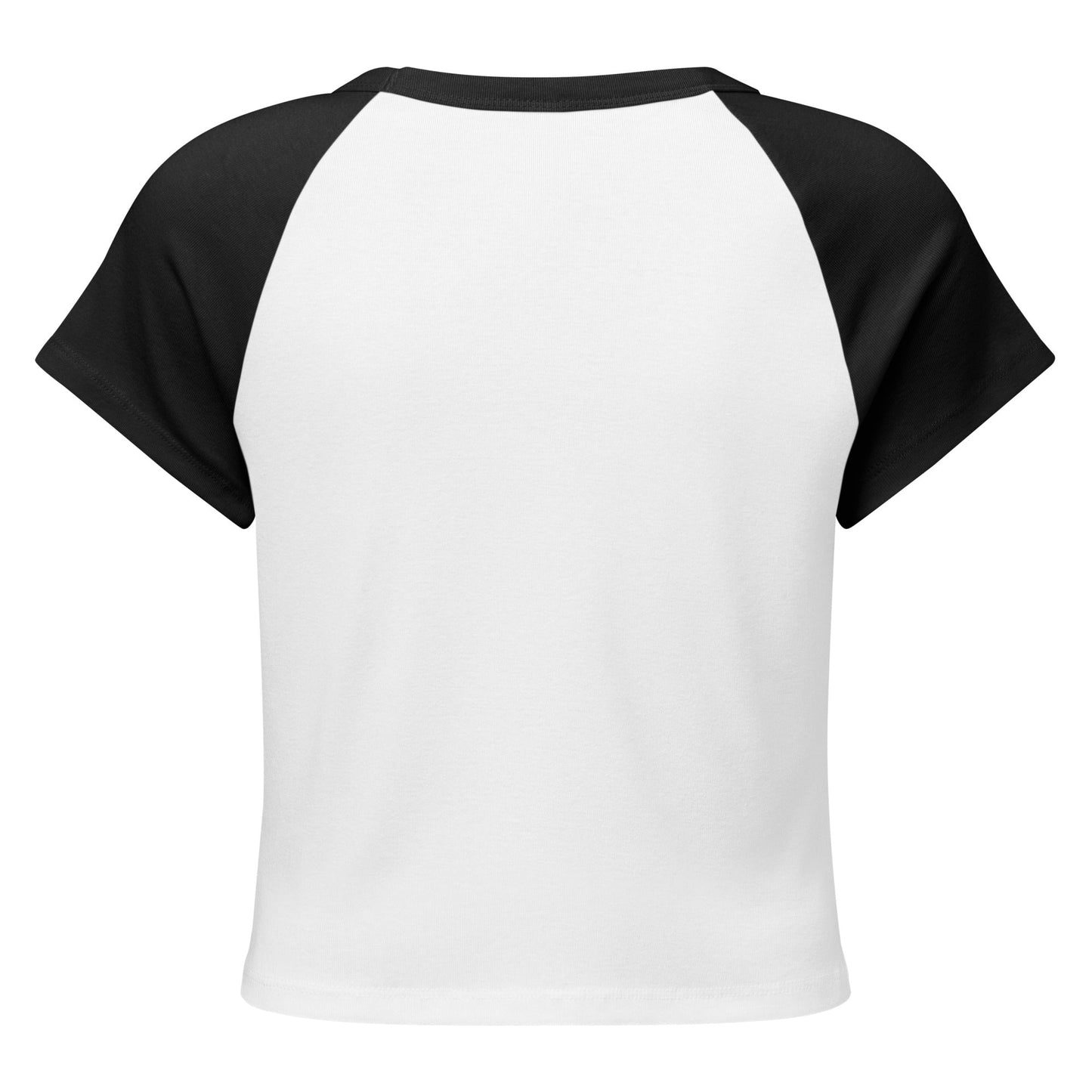 Trouble Women’s micro rib raglan baby tee