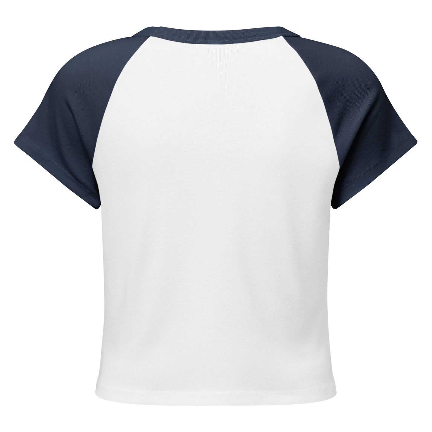 Trouble Women’s micro rib raglan baby tee