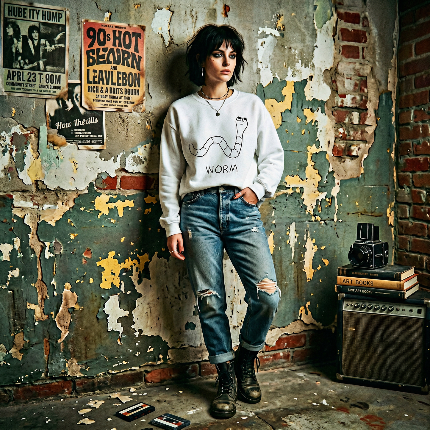 Worm - Crewneck Sweatshirt