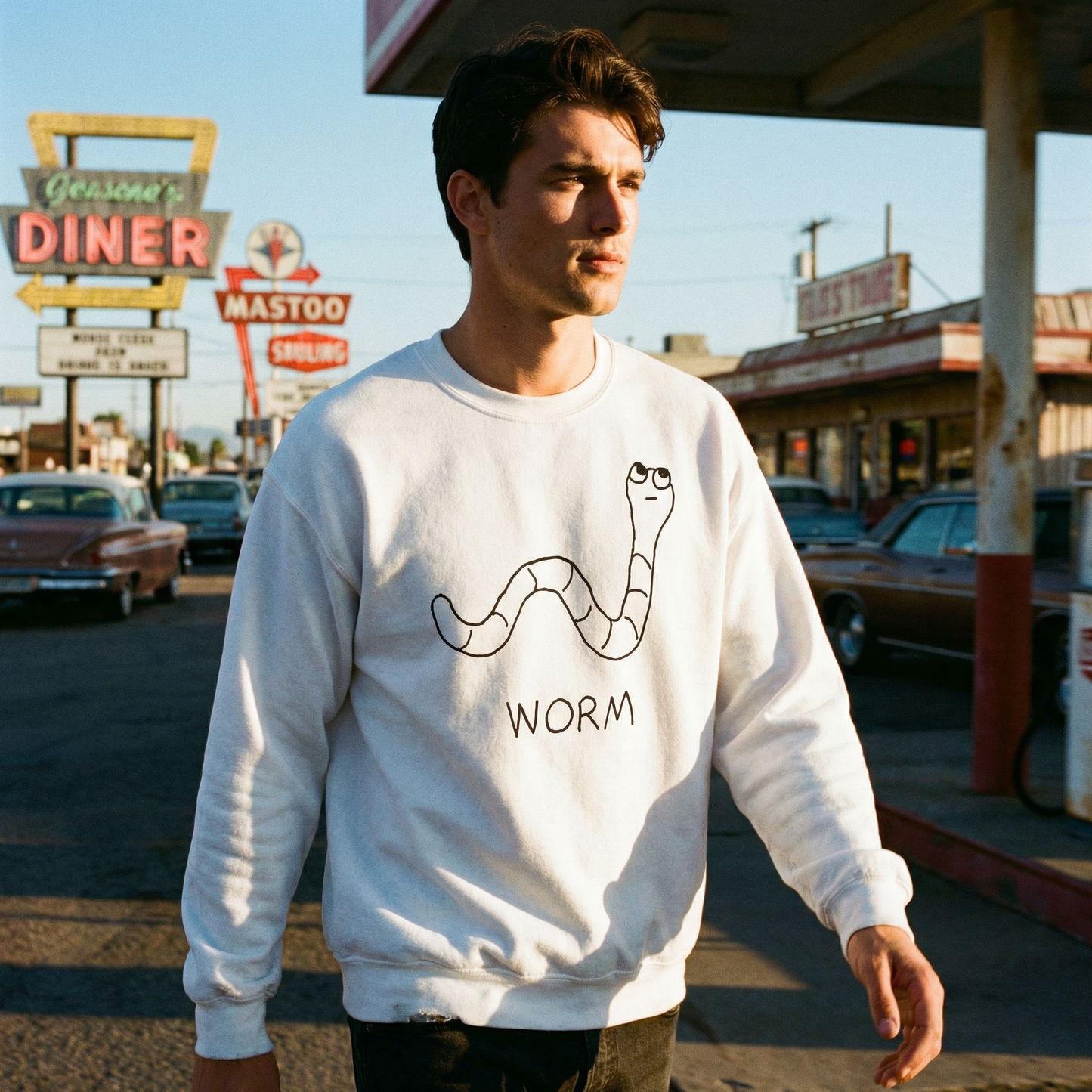 Worm - Crewneck Sweatshirt