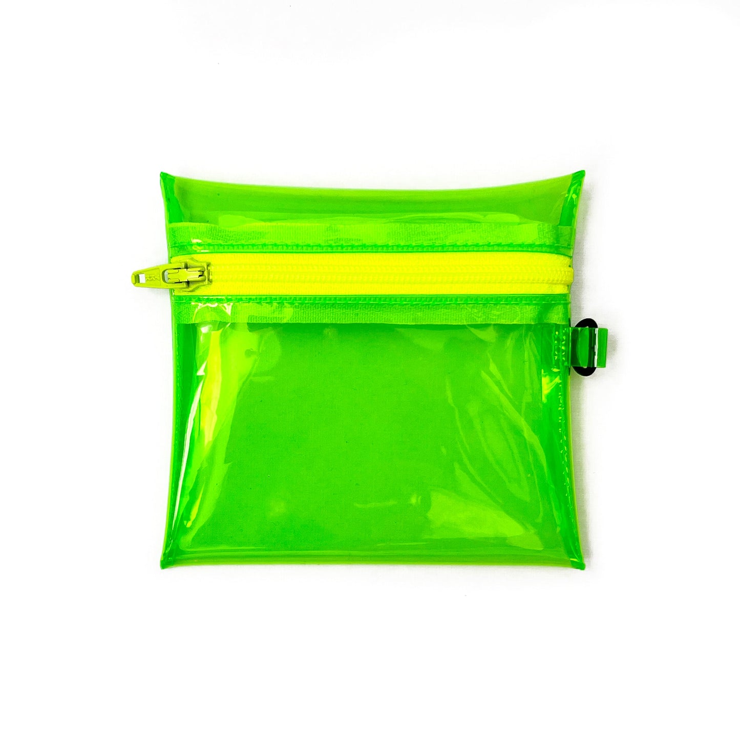 Transparent Coin Pouch | neon green