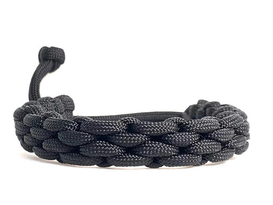 Engineered Black Braided Bracelet