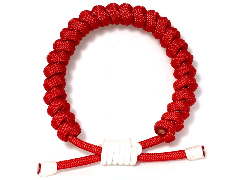 Engineered Lucky Red Rope Bracelet