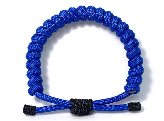 Engineered Electric Blue Rope Bracelet