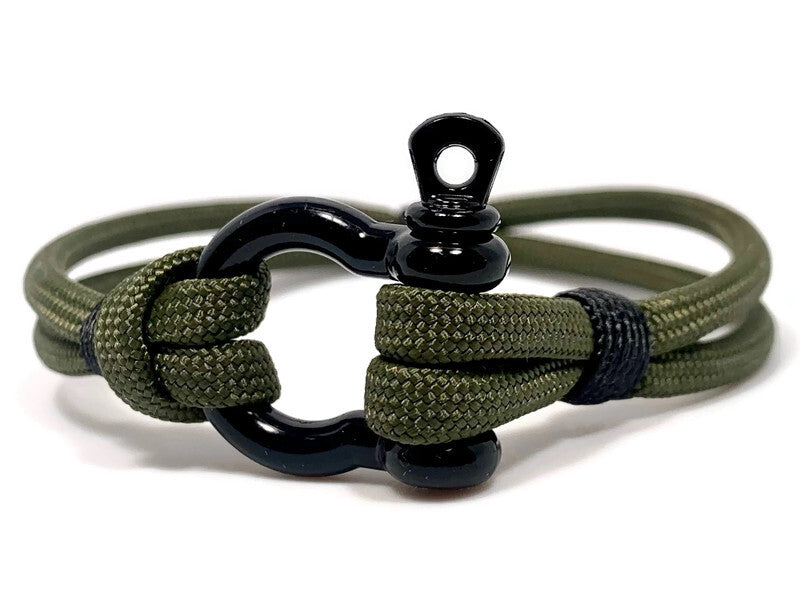 Engineered Olive Loop Bracelet