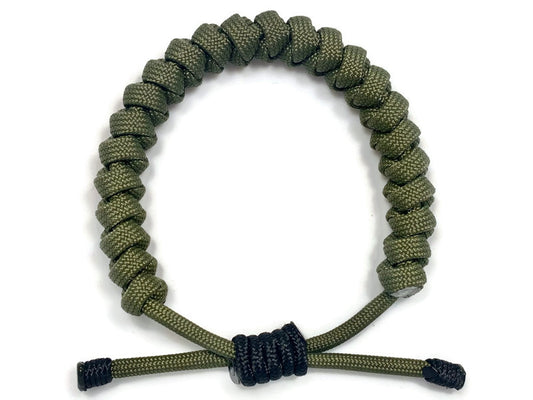 Engineered Warrior Rope Bracelet in Olive