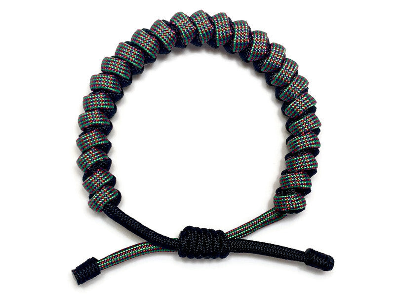 Engineered Black Cassiopeia Rope Bracelet