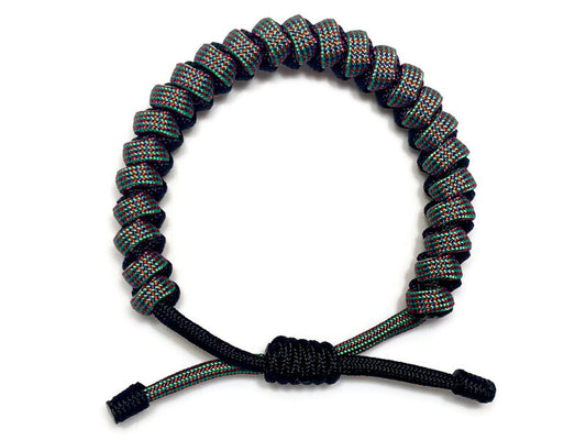 Engineered Black Cassiopeia Rope Bracelet