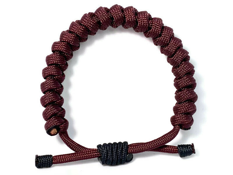 Engineered Maroon Rope Bracelet