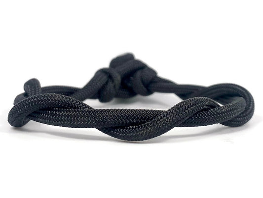 Engineered Twist Bracelet in Black