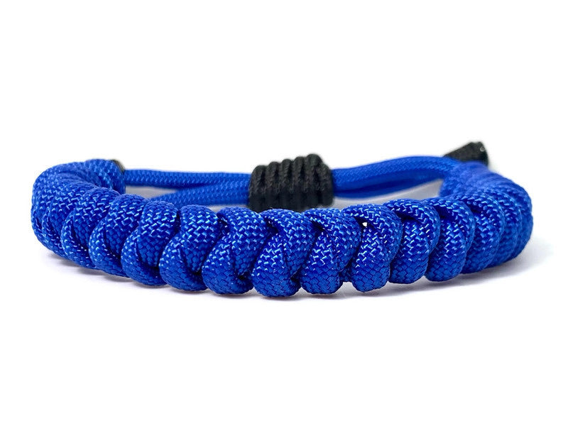 Engineered Electric Blue Rope Bracelet