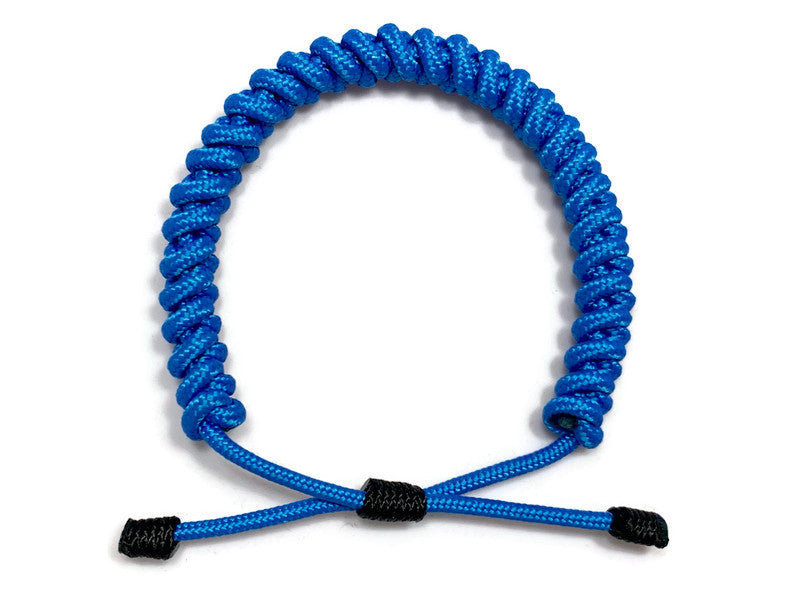 Engineered Blue Slim Rope Bracelet