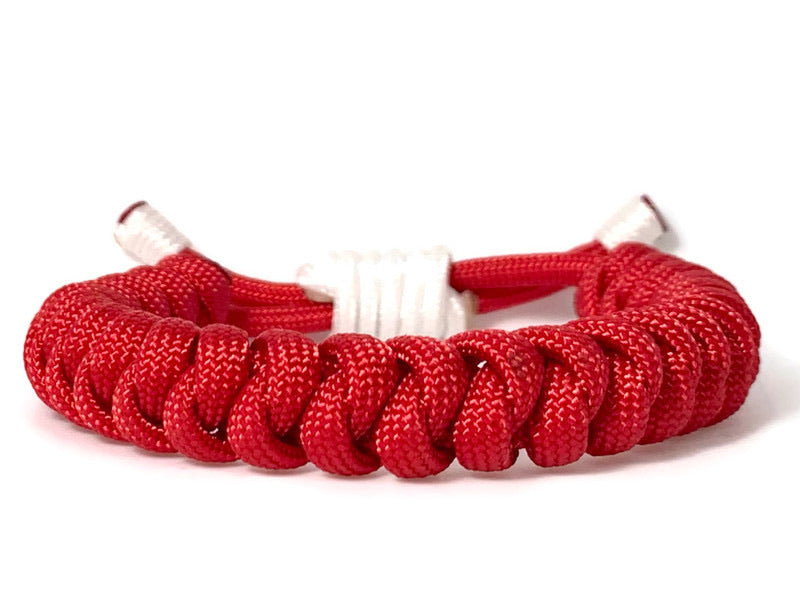 Engineered Lucky Red Rope Bracelet