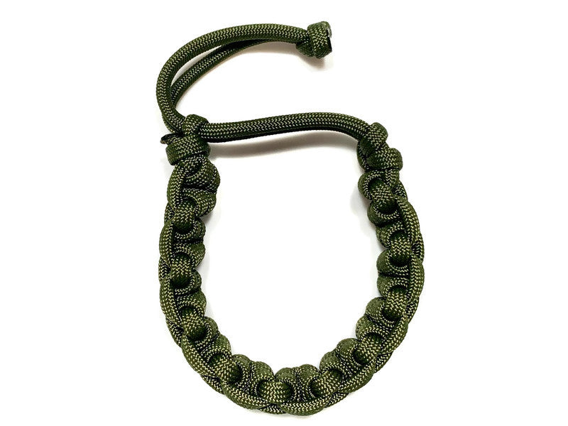 Engineered Olive Braided Bracelet