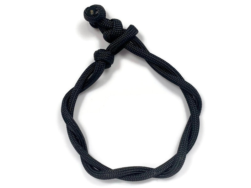 Engineered Twist Bracelet in Black