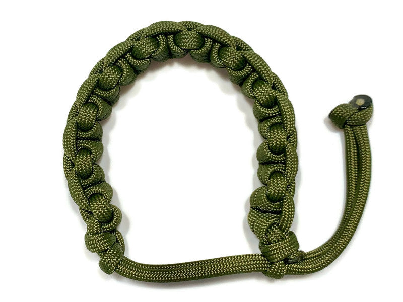 Engineered Olive Braided Bracelet