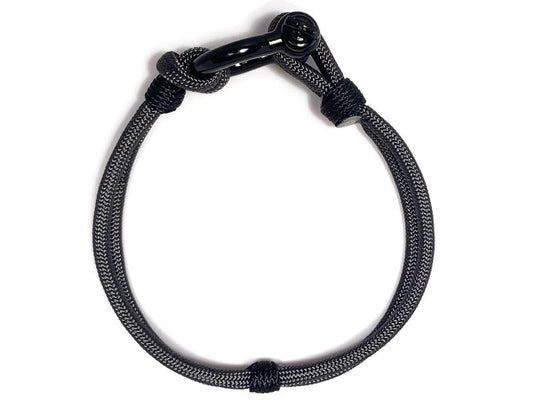 Engineered Gray Atom Loop Bracelet