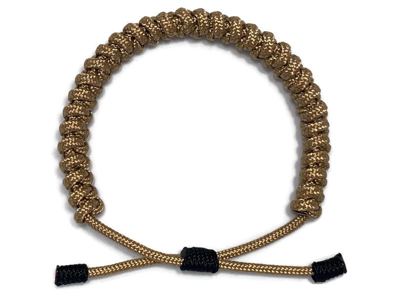 Engineered Tan Slim Rope Bracelet