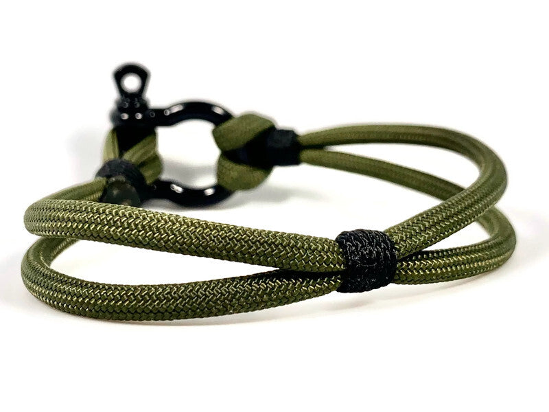 Engineered Olive Loop Bracelet