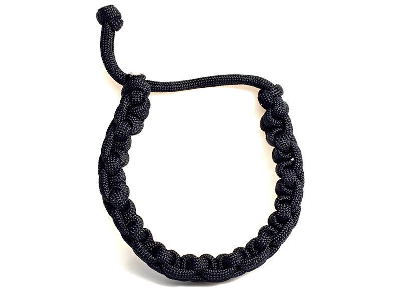 Engineered Black Braided Bracelet