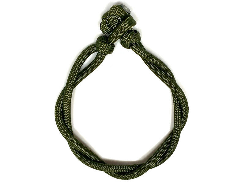 Engineered Twist Bracelet in Olive