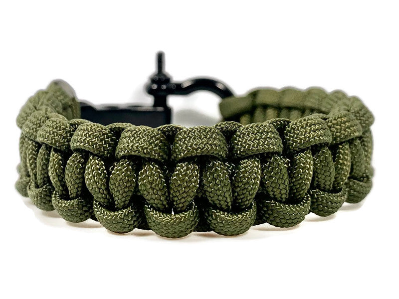 Engineered Olive Bracelet with Shackle