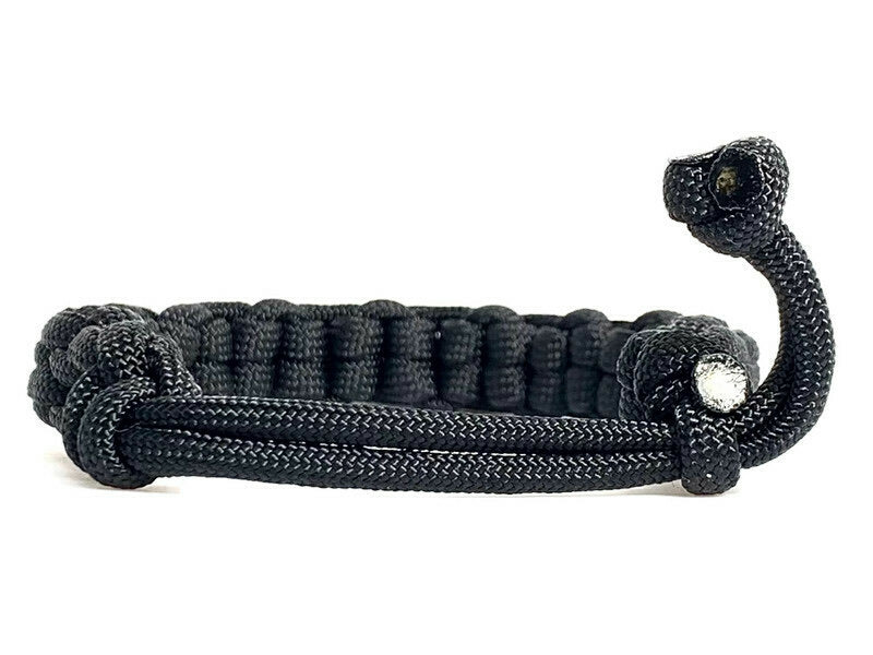 Engineered Black Braided Bracelet