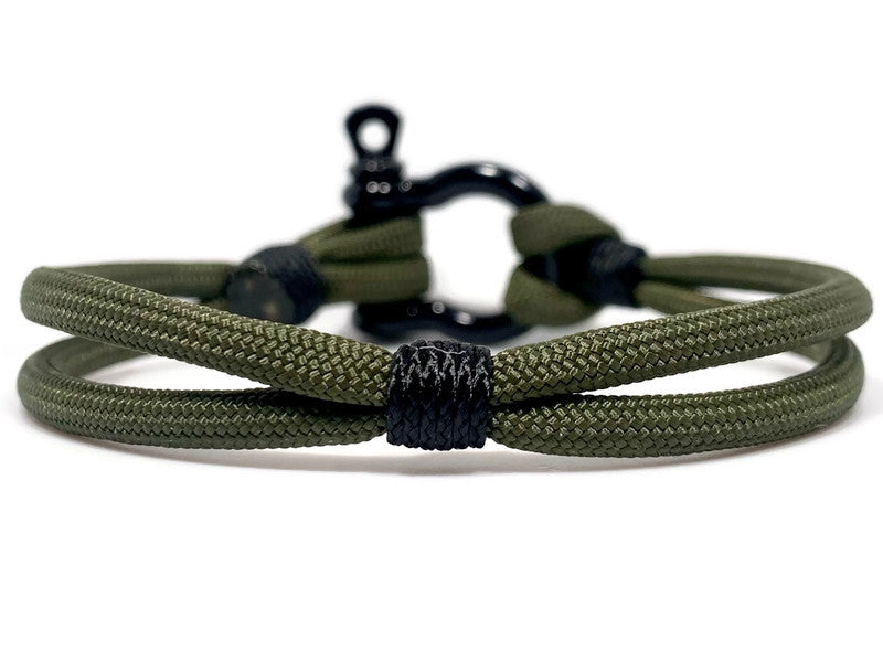 Engineered Olive Loop Bracelet