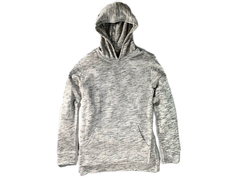 White Hooded Pullover Sweater