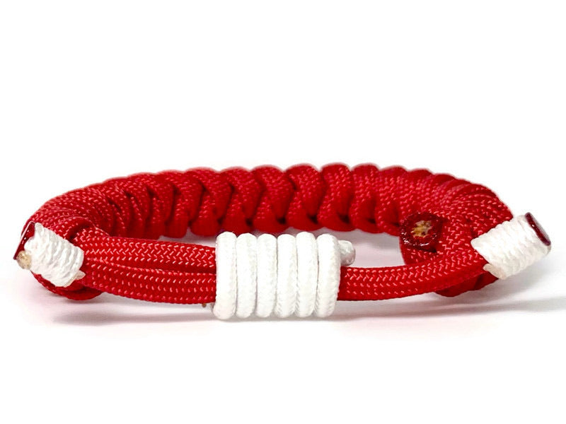 Engineered Lucky Red Rope Bracelet