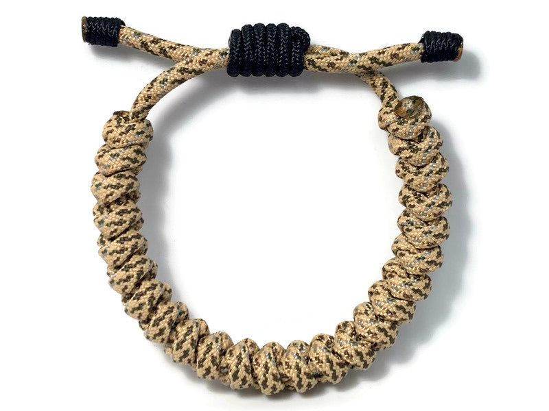 Engineered Desert Camo Rope Bracelet